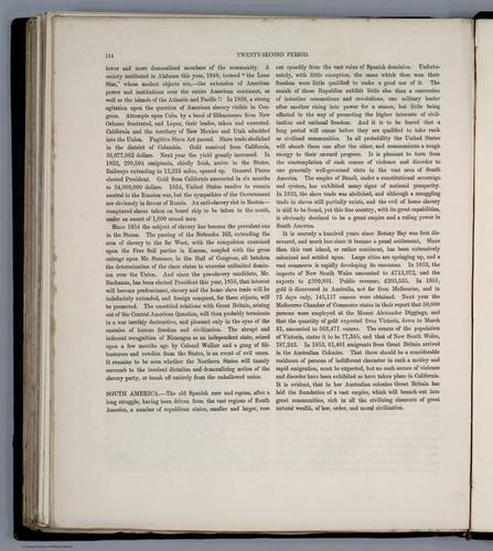 E169 - Text Page: (Continues pt.5) Twenty-Second period from A.D. 1828 to the Peace of Paris - 1856