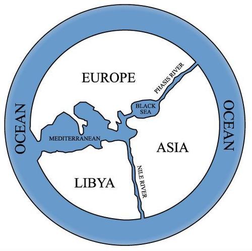 E170 - 500BC Anaximander World Map