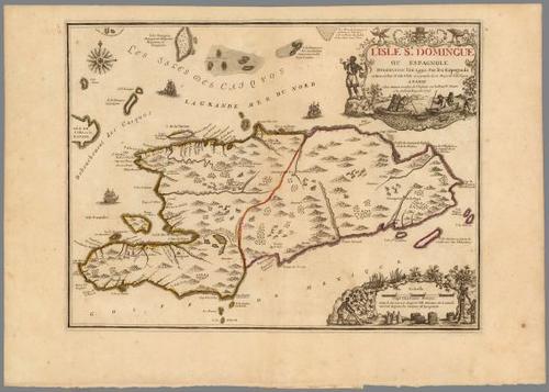  E179 - L'Isle St. Domingue - 1723