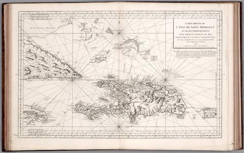 E179 - Carte Reduite de l'Isle de Saint Domingue - 1750