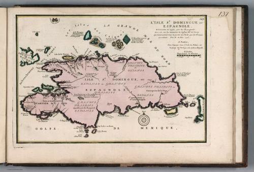 E179 - L'Isle St Domingue ou Espagnole - 1715