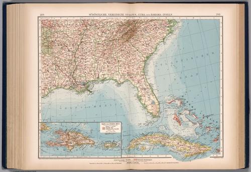 E179 - Sudostliche Vereinigte Staaten, Cuba und Bahama - Inseln - 1905