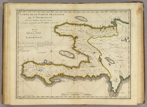 E179 - Carte De La Partie Francoise De St. Domingue - 1814