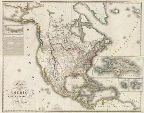 E179 - Composite Amerique Septentrionale - 1815