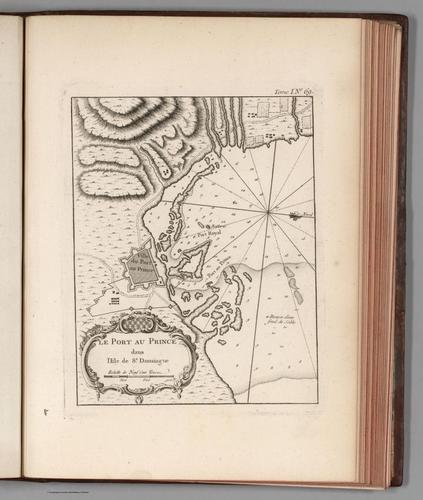  E179 - Le Port au Prince dans I'isle de St Domingue - 1764