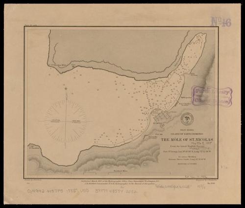 E180 - West Indies, island of Santo Domingo, the Môle of St. Nicolas - 1885