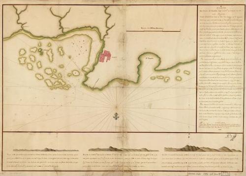 E180 - Plano del puerto del Guárico, cuyo conocimto. y entrada es del modo siguiente - 1756