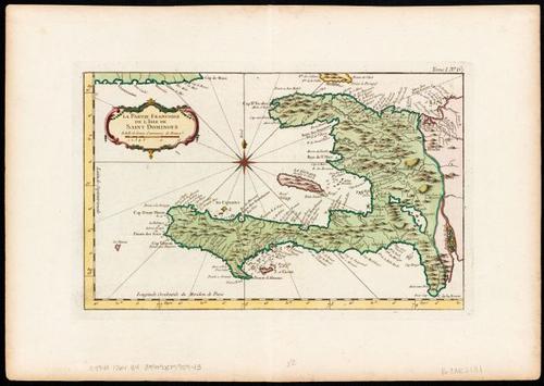 E180 - La partie Francoise de l'isle de Saint Domingue - 1764