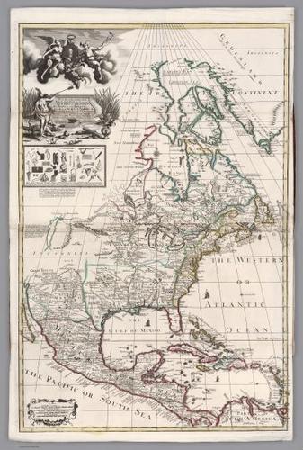 E182.008 - No. 6. North America corrected from the latest discoveries and observations