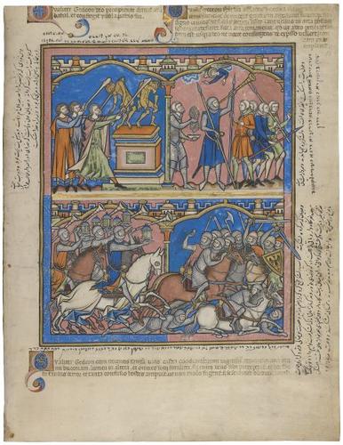 E183.13r -  Baal's Altar Destroyed, The Sign of the Fleece, Gideon's Valiant Three Hundred