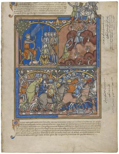 E183.24r - Jonathan, a Prince, The Battle is joined