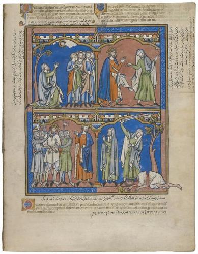 E183.25r - The Lord's Remorse, The Kingdom Torn from Saul, Samuel Enforces the Lord's Will