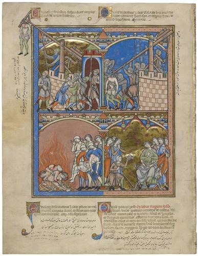 E183.35v - The Final Indignity, A Doleful Task, A Funeral Pyre, Sad Tidings