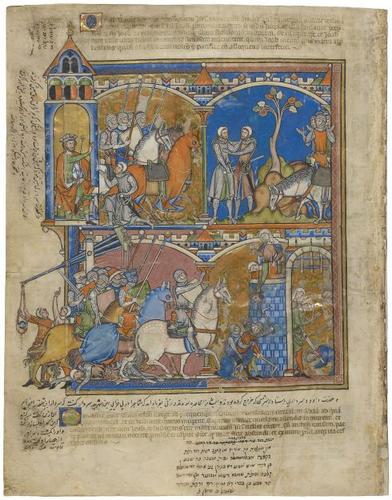 E183.43v - E183.43v - David Orders the Destruction of Sheba, Joab Slays Amasa, Joab Brokers Peace