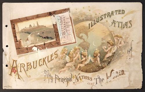 E186 - Arbuckle's World Atlas - Cover
