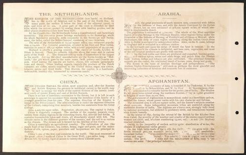 E186 - Arbuckle's World Atlas - P20