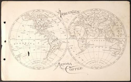 E186 - Arbuckle's World Atlas - P28