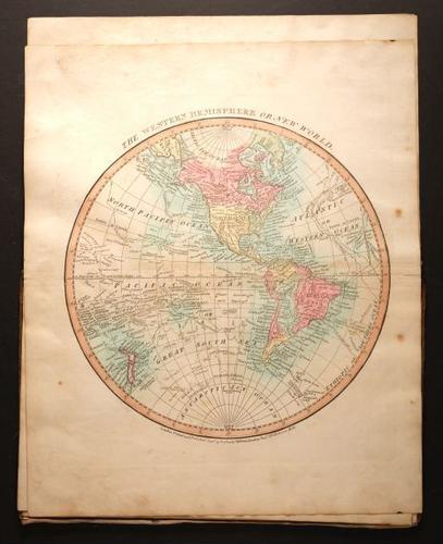 E191 – World Atlas early 1800s - 0033