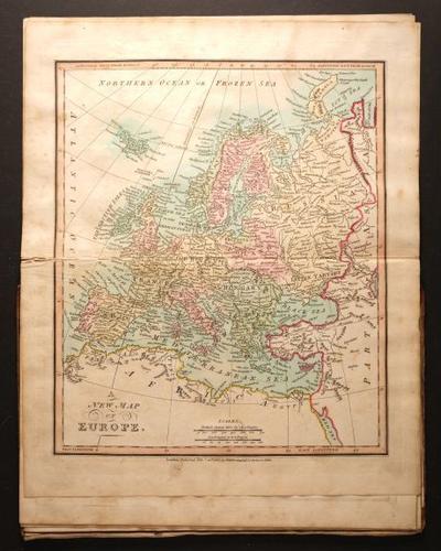 E191 – World Atlas early 1800s - 0034
