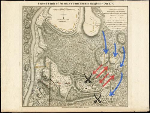 E195 - Second Battle of Freeman's Farm (Bemis Heights), 7 Oct 1777