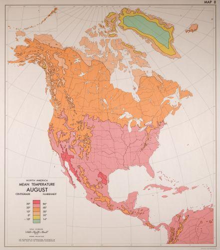 E202 - Atlas of Mean Monthly Temperatures 1964 - 0889