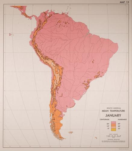 E202 - Atlas of Mean Monthly Temperatures 1964 - 0894