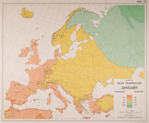 E202 - Atlas of Mean Monthly Temperatures 1964 - 0906