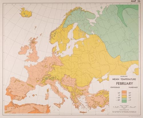 E202 - Atlas of Mean Monthly Temperatures 1964 - 0907