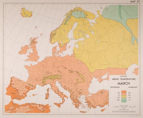E202 - Atlas of Mean Monthly Temperatures 1964 - 0908