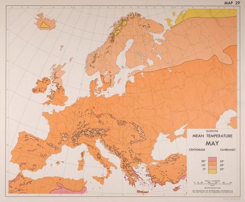 E202 - Atlas of Mean Monthly Temperatures 1964 - 0910