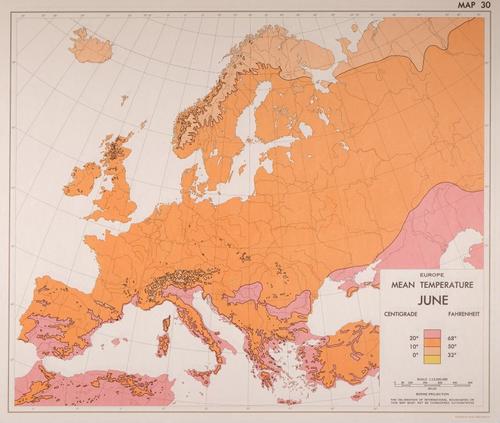 E202 - Atlas of Mean Monthly Temperatures 1964 - 0911