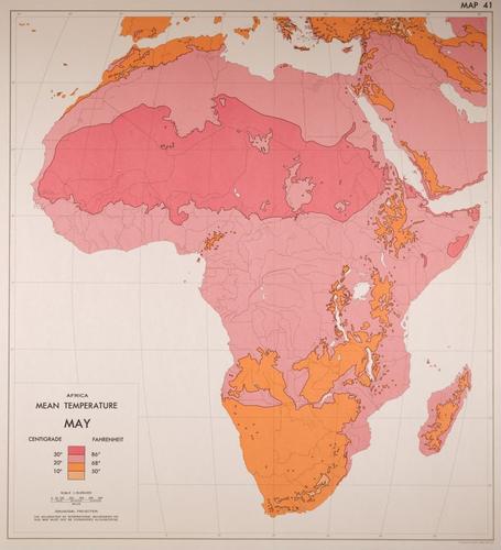 E202 - Atlas of Mean Monthly Temperatures 1964 - 0922