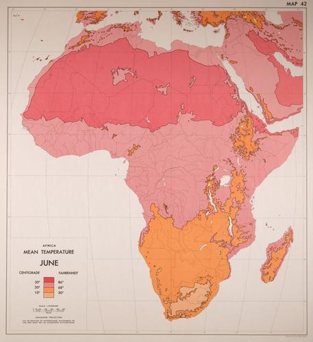 E202 - Atlas of Mean Monthly Temperatures 1964 - 0923