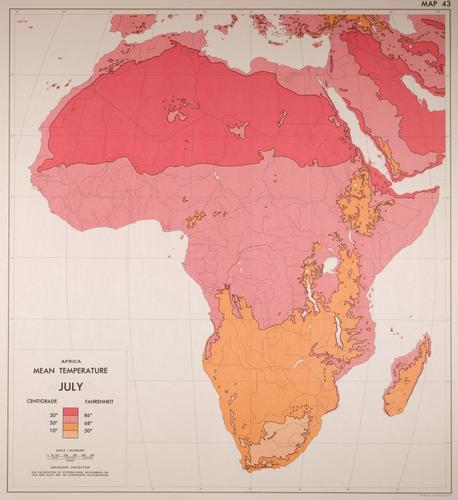 E202 - Atlas of Mean Monthly Temperatures 1964 - 0924