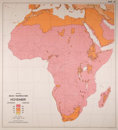 E202 - Atlas of Mean Monthly Temperatures 1964 - 0928