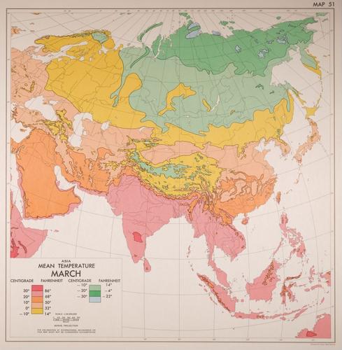 E202 - Atlas of Mean Monthly Temperatures 1964 - 0932