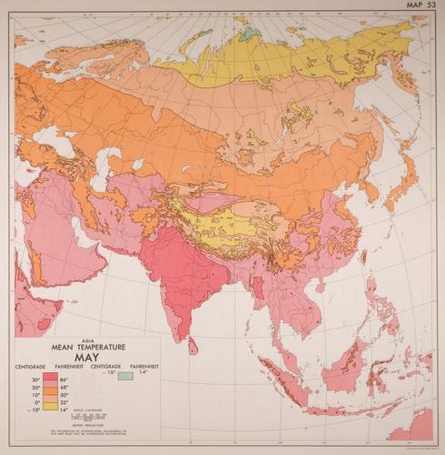 E202 - Atlas of Mean Monthly Temperatures 1964 - 0934