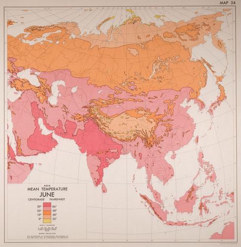E202 - Atlas of Mean Monthly Temperatures 1964 - 0935
