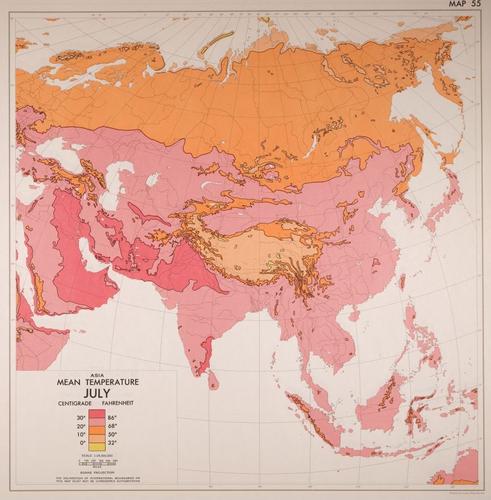 E202 - Atlas of Mean Monthly Temperatures 1964 - 0936