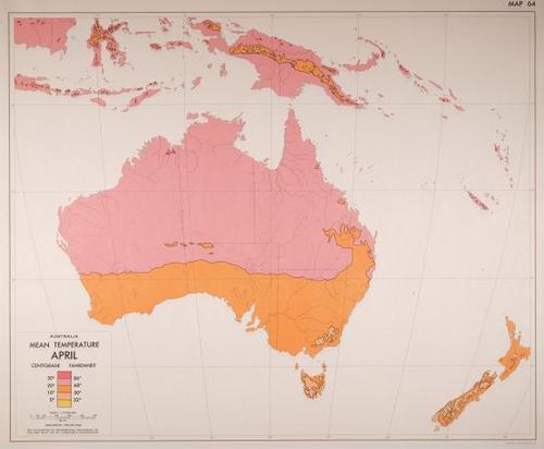 E202 - Atlas of Mean Monthly Temperatures 1964 - 0946