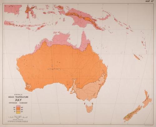 E202 - Atlas of Mean Monthly Temperatures 1964 - 0949