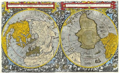 The World - Cornelius de Jode - 1593