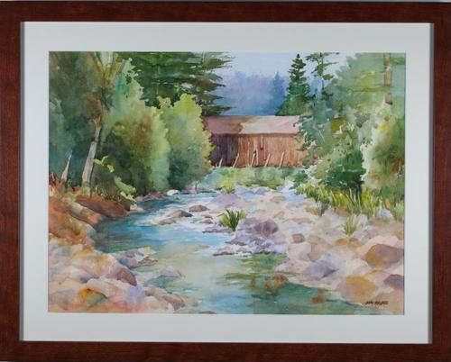 Bridge and Stream - Jann Pollard