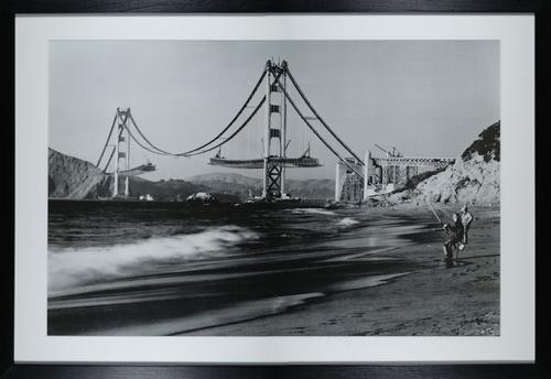 Golden Gate Bridge under construction - 1936