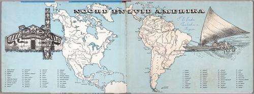 E208 - Volkeren Atlas America - 1838 - 1149 and 1173