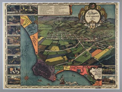 E209 - Various Los Angeles Maps - 1572