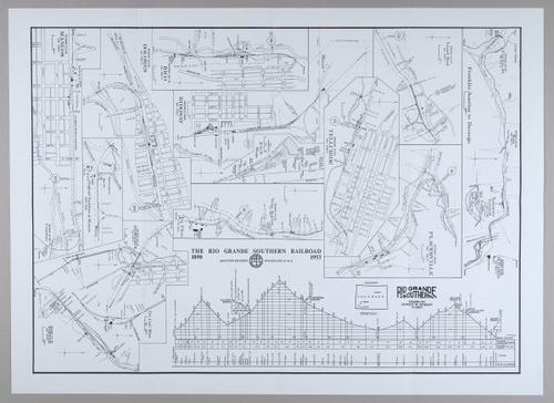 E220 - Various Railroad Maps - 1553
