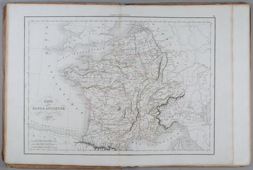E231 - Map of Ancient Gaul, 1838 - i1617