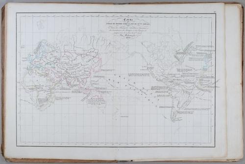 E231 - A map of the state of the world at the end of the XVth century. 1858 - i1624