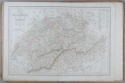 E231 - Map of Switzerland 1843 - i1631